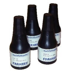 Navul inkt fles franken 25ml zwart