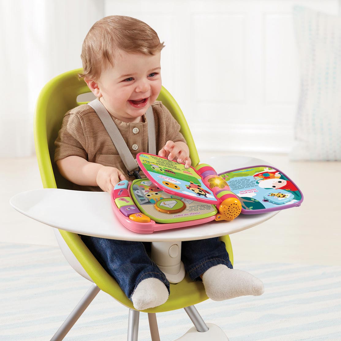 Vtech dierenvriendjes liedjesboek roze
