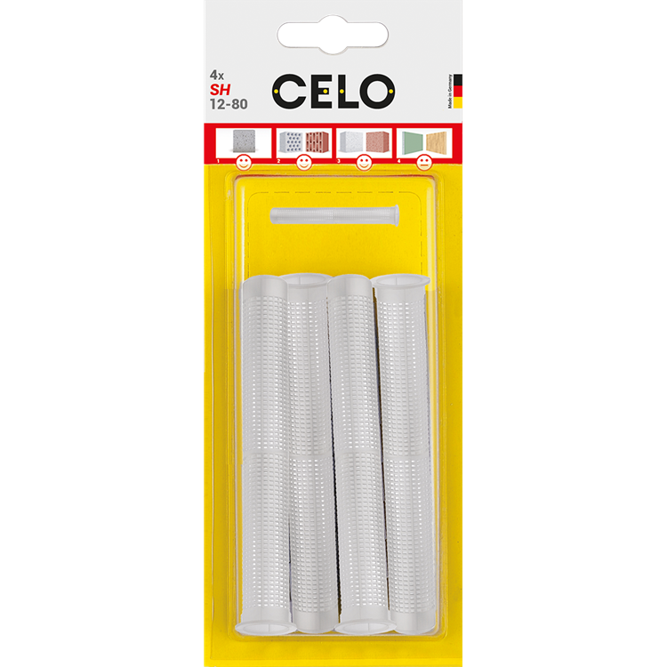 Celo 1061498 - 4 zeefhulzen sh 12-80mm | 5 stuks