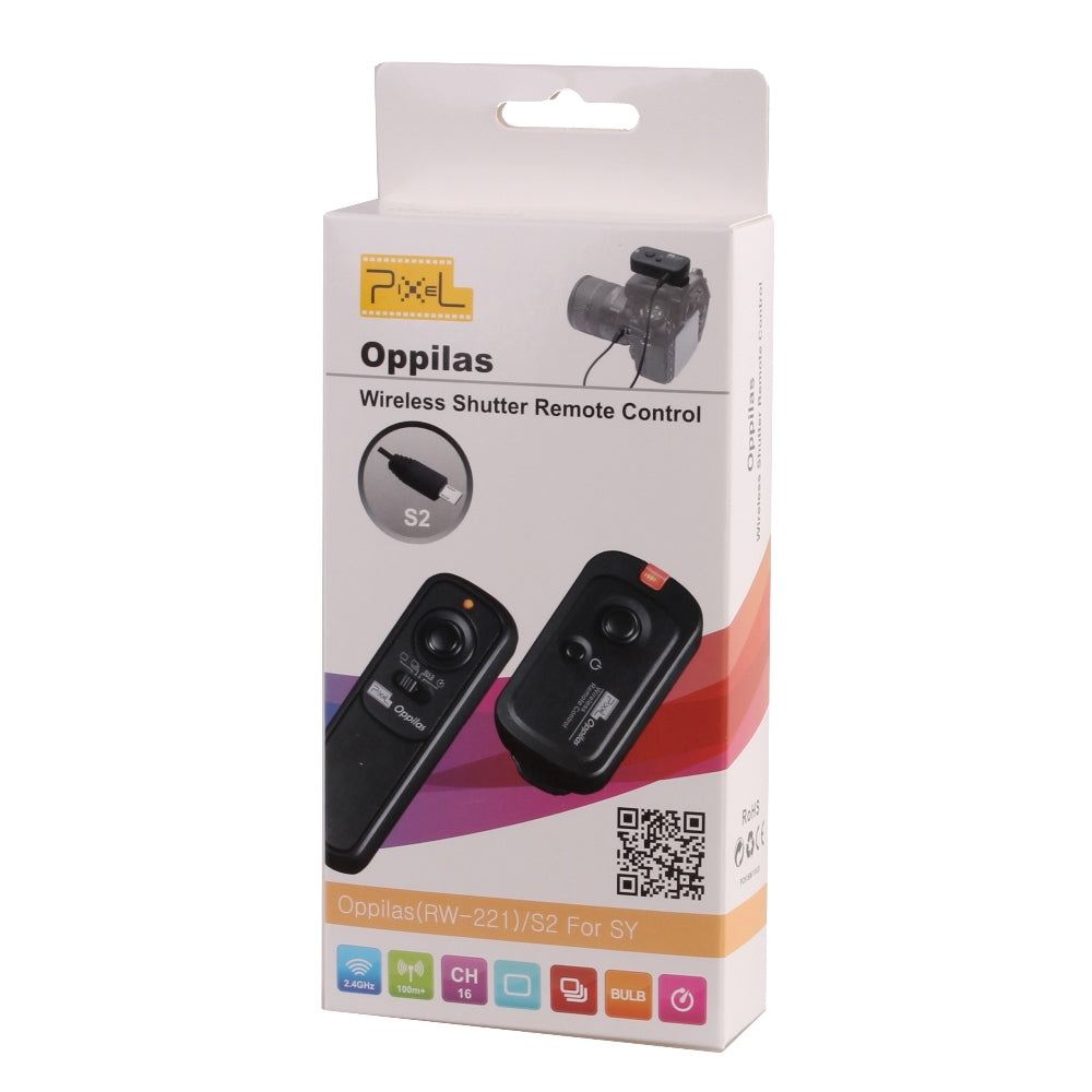 Pixel draadloze afstandsbediening rw-221 s2 oppilas voor sony