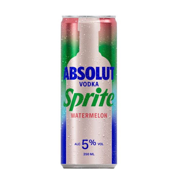 Absolut sprite absolut vodka sprite watermelon blik (12x 250ml)