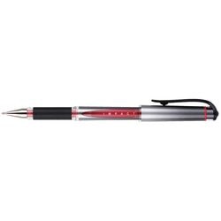 Imp gelpen mitsubishi uni-ball act 1535 comfortabele grip medium 0,6mm rood dop