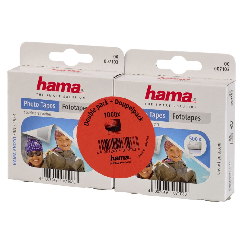 Hama zelfklevende tape 2x500 2-pack
