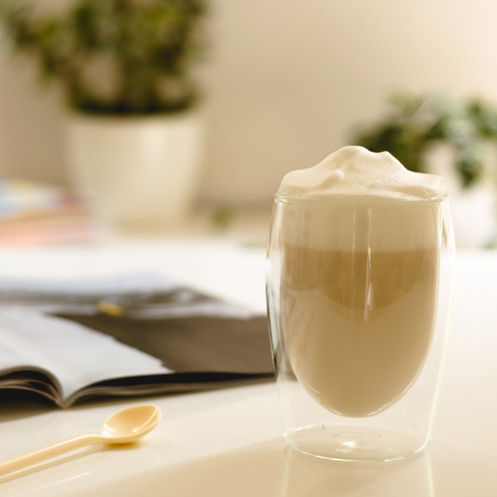 Scanpart dubbelwandige koffieglazen 300 ml - cappuccino - koffieglasglas dubbelwandig - 2 stuks