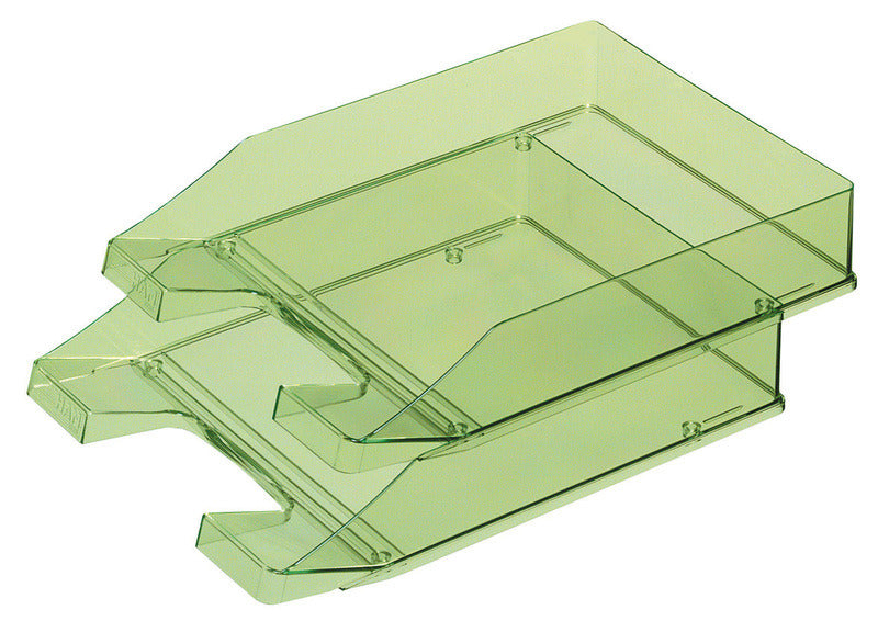 Han ha-1026-x-27 brievenbak a4 standaard transparant groen