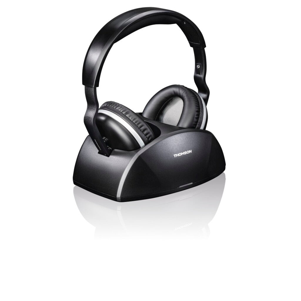Thomson thomson whp3321bk draadloze tv-koptelefoon optische ingang over-ear oplaadst.