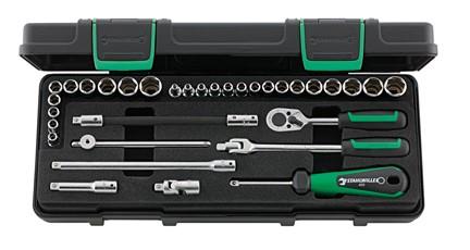 Stahlwille doppenset 6k 1 4