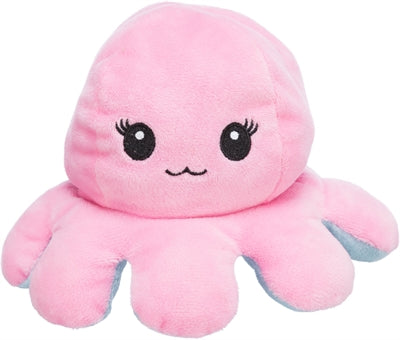 Trixie octopus omkeerbaar pluche grijs geel
