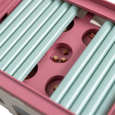 Trixie cat activity rod box wit bordeaux
