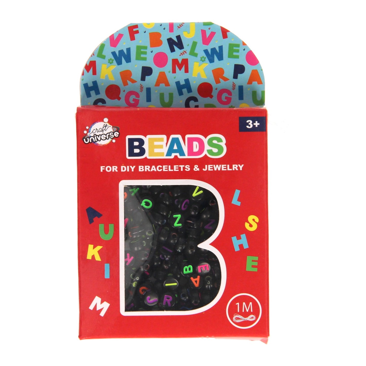 Kralensetje met koord 1 meter