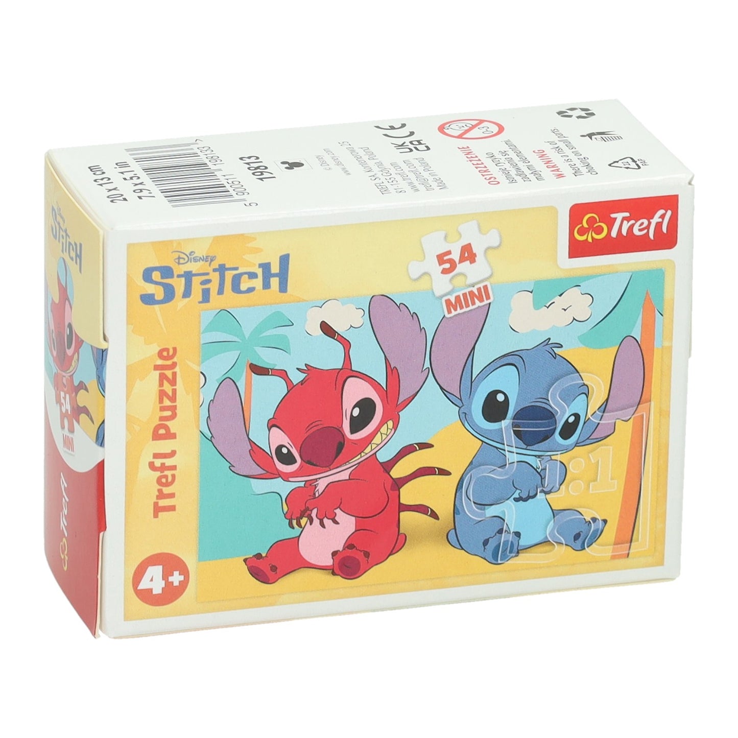 Mini puzzel lilo stitch 54pcs