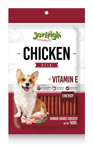 Jerhigh Jerhigh chicken stix met kip en vitamine e