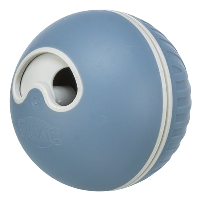 Trixie snackbal hond kunststof tpr blauw