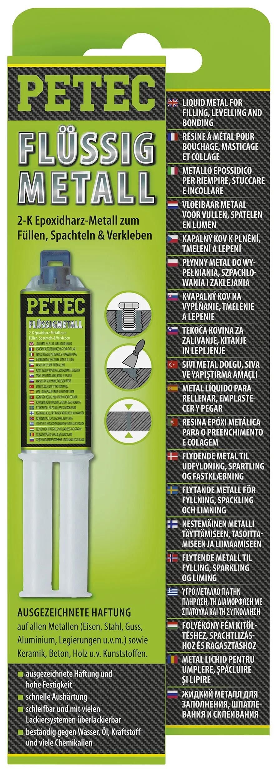 Petec metallersatz flüssigmetall liquid metal