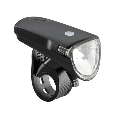 Axa koplamp greenline usb 35 lux zwart