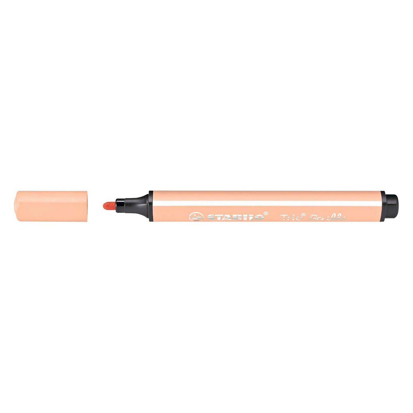 Stabilo trio scribbi viltstiften etui 8 kleuren