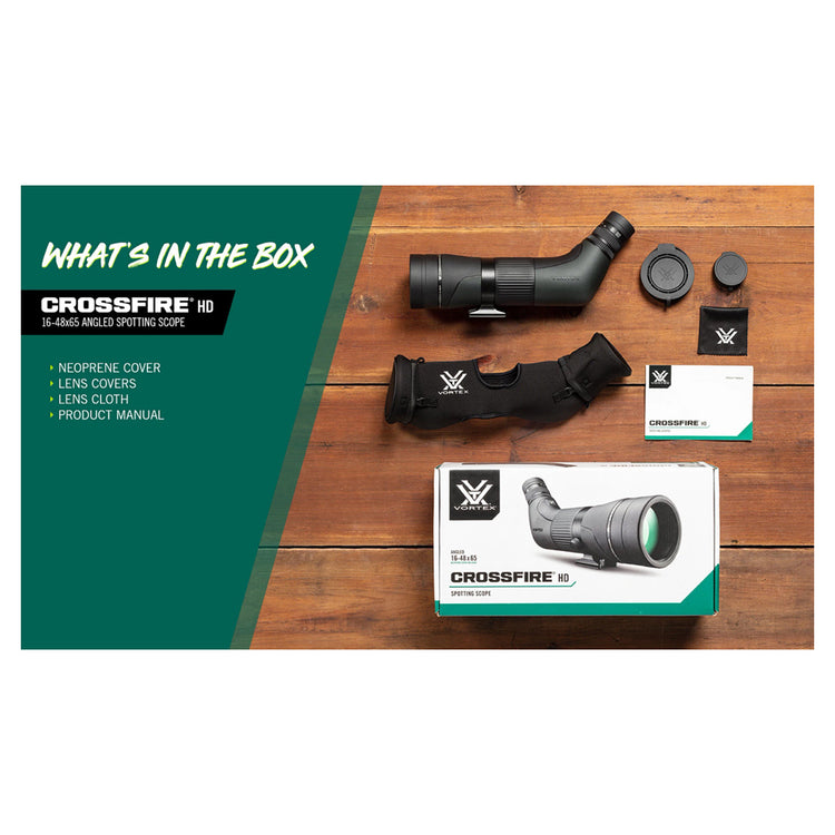 Vortex crossfire hd 16-48x65 spotting scope