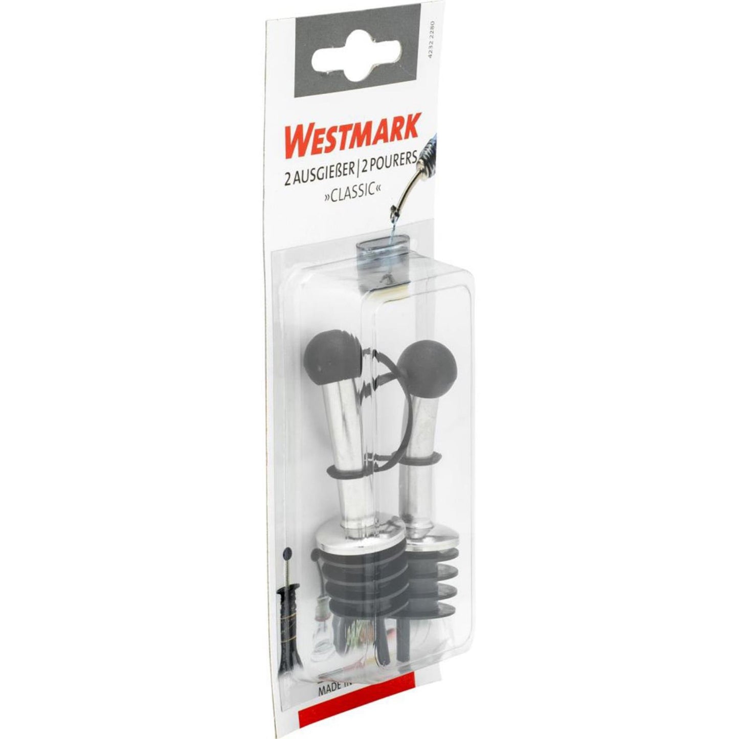 Westmark schenktuit rvs-kunststof set a 2 stuks
