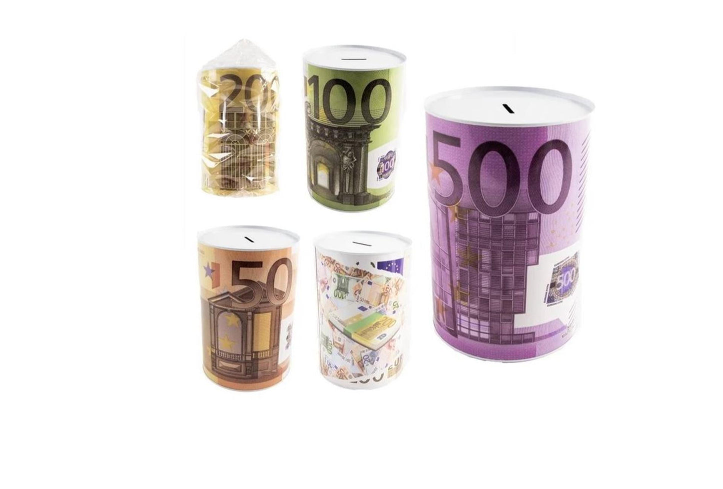 Spaarblik xxl euro ø15,5xh22cm