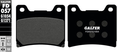 Galfer bremsbelag fd057 brake pad fd057 g1054 organic