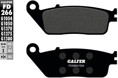 Galfer bremsbelag fd266 brake pad fd266 g1054 organic street