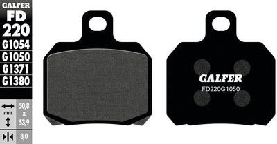 Galfer bremsbelag fd220 brake pad fd220 g1050 organic scooter