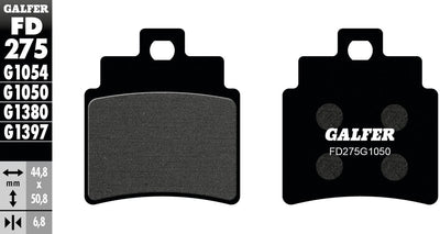Galfer bremsbelag fd275 brake pad fd275 g1050 organic scooter