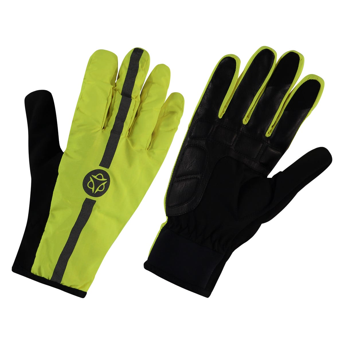 Tech regen handschoenen commuter hi-vis