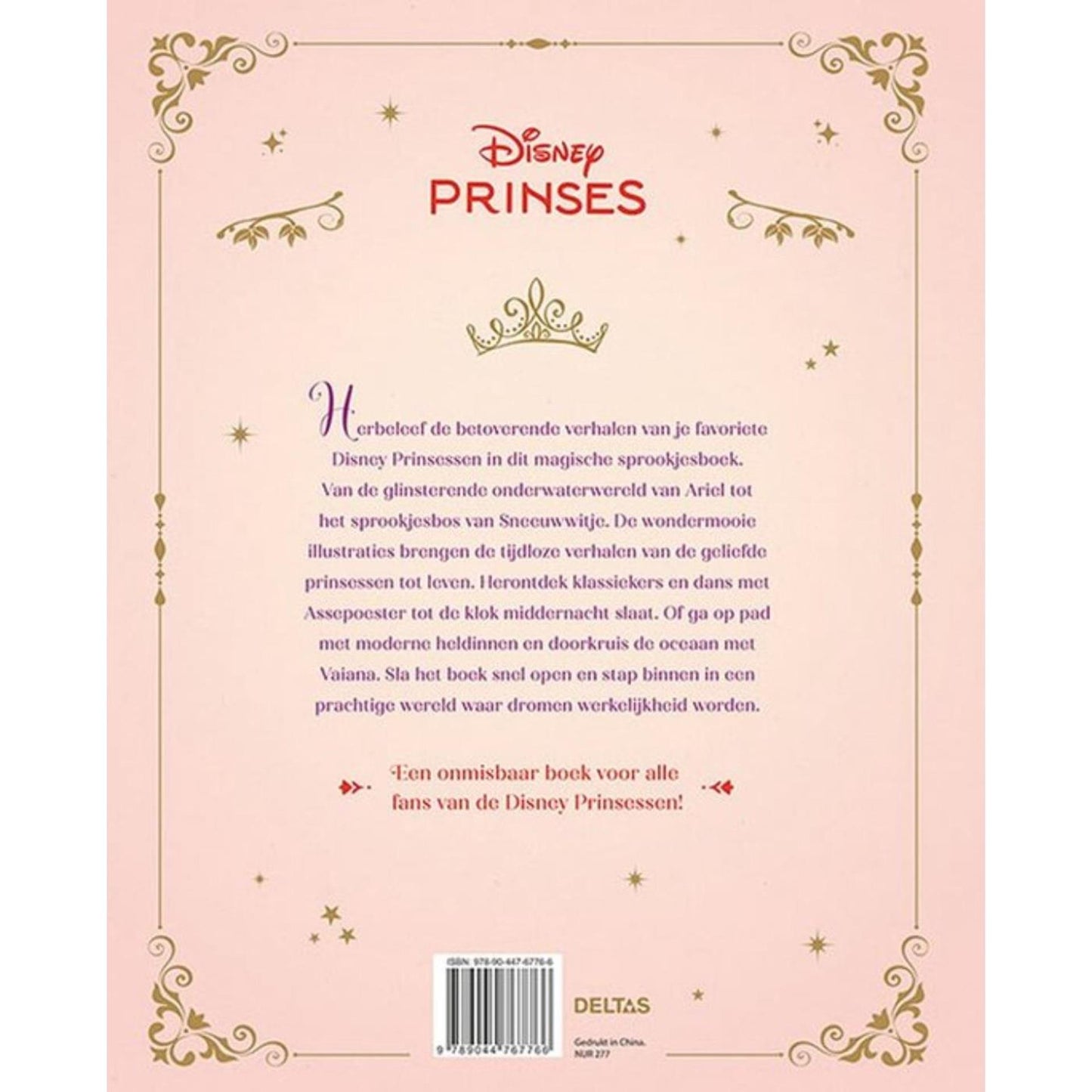 Deltas disney princess - het magische prinsessen sprookjesboek