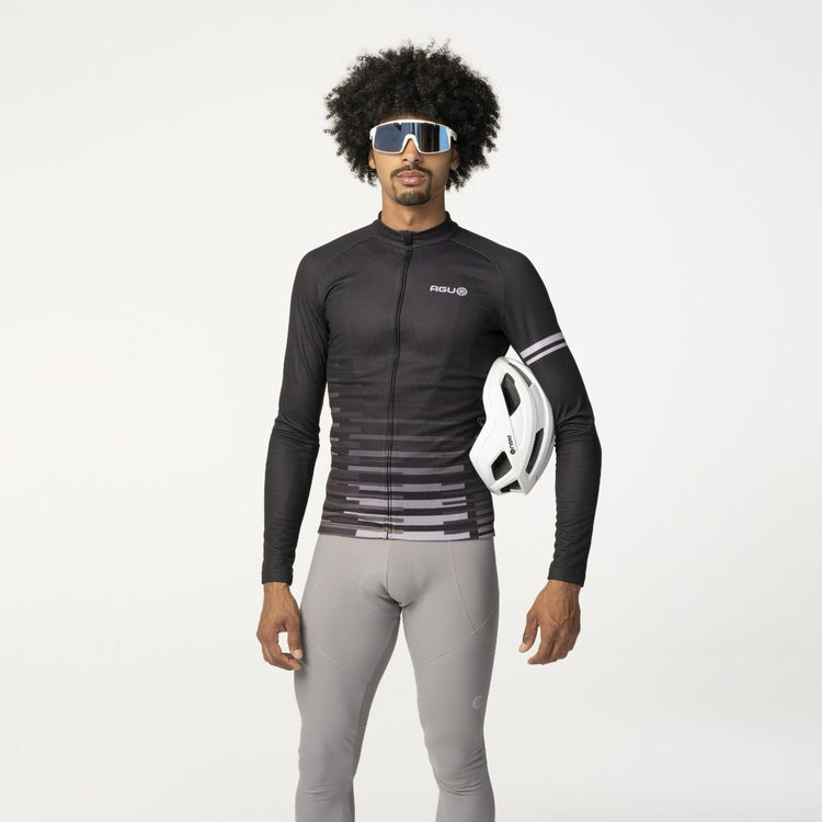 Fietsshirt lange mouwen essential heren
