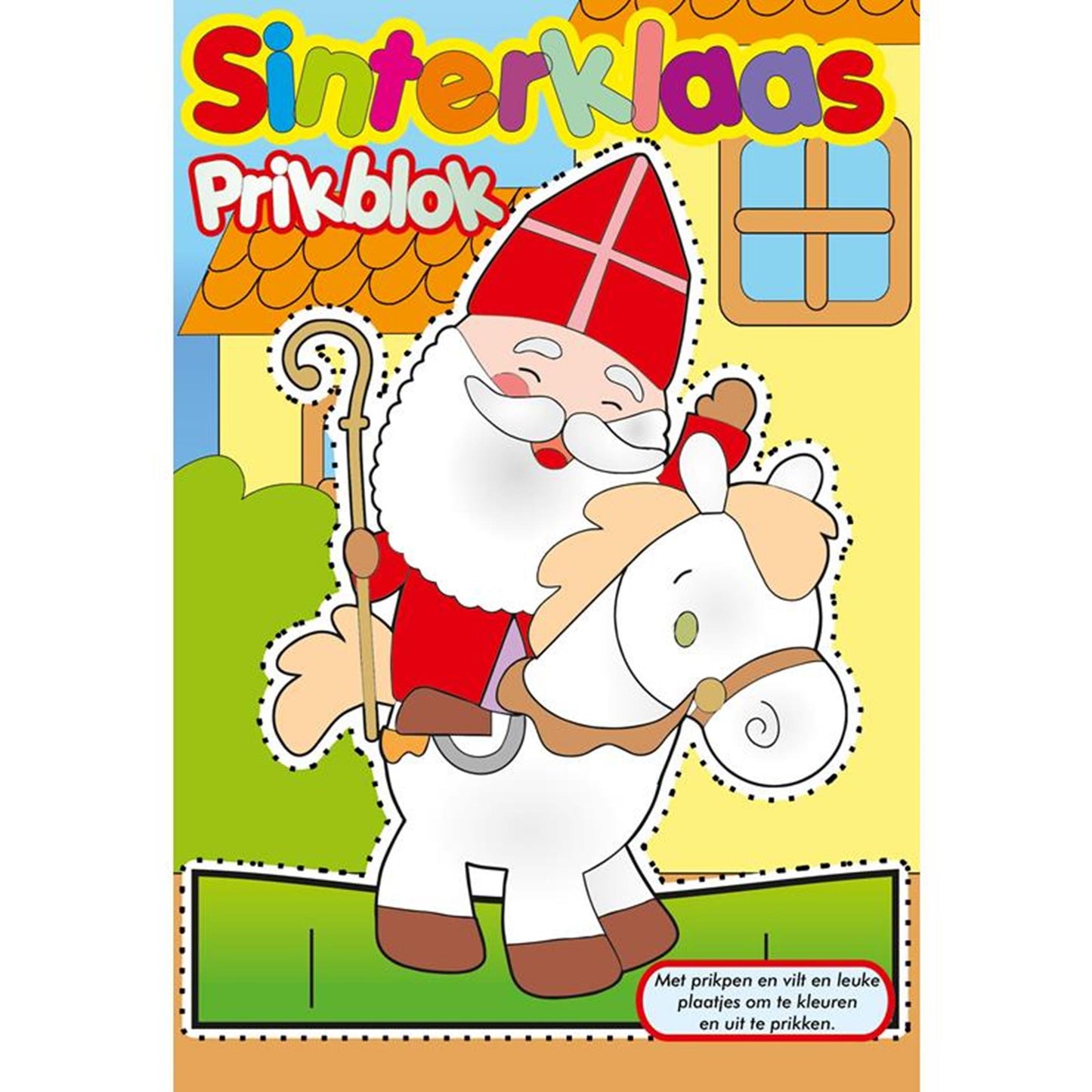 Sinterklaas prikblok 14,5x20,5cm