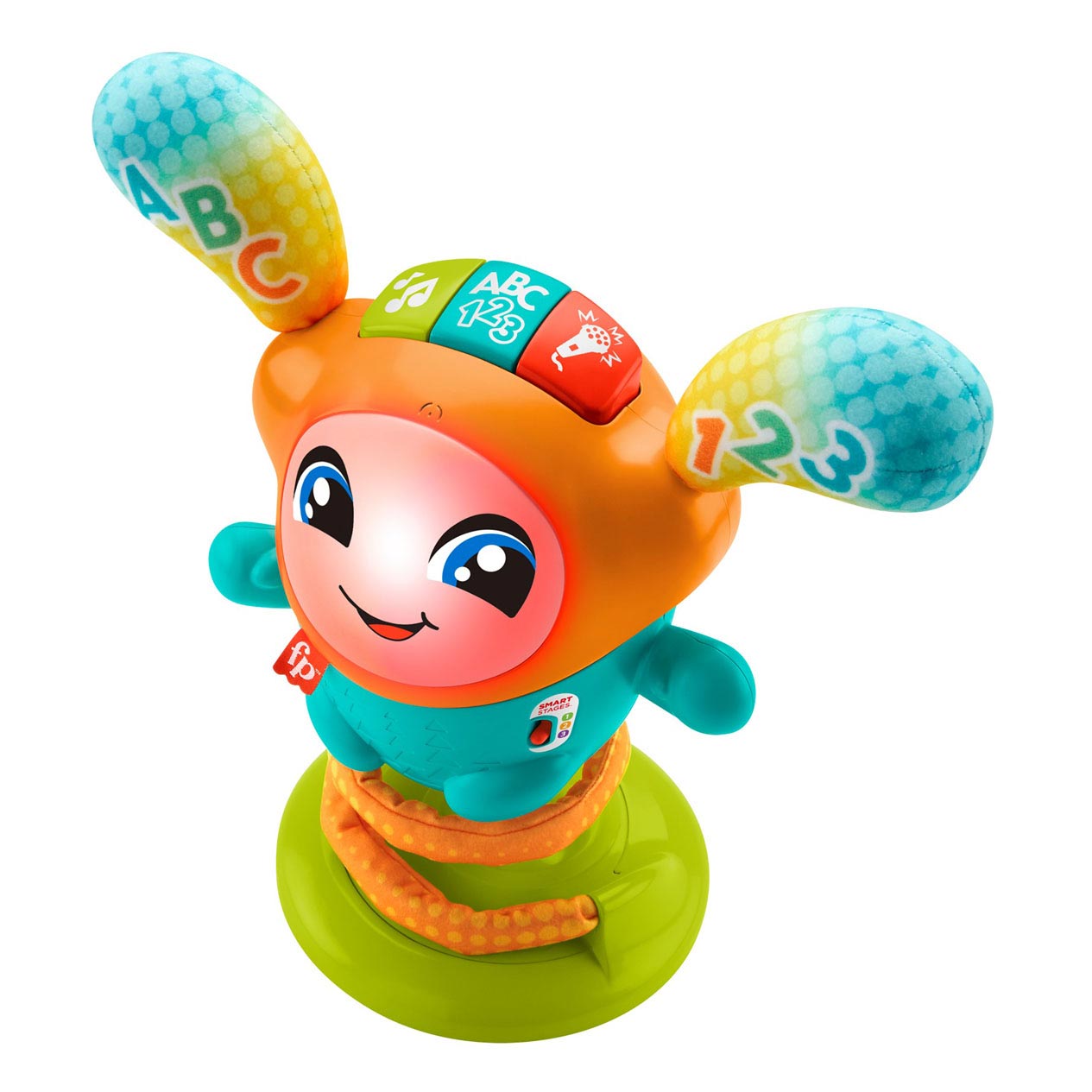 Fisher-price dj bouncin beats leerrobot - peuter speelgoed - meertalig