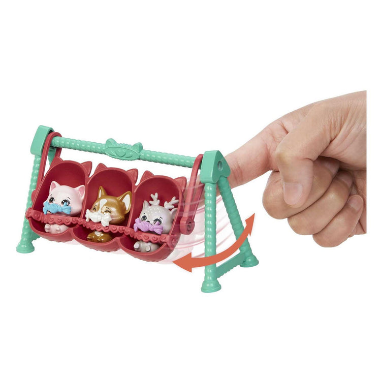 Mattel Enchantimals Baby Best Friends Pop Crizia Corgi en Show