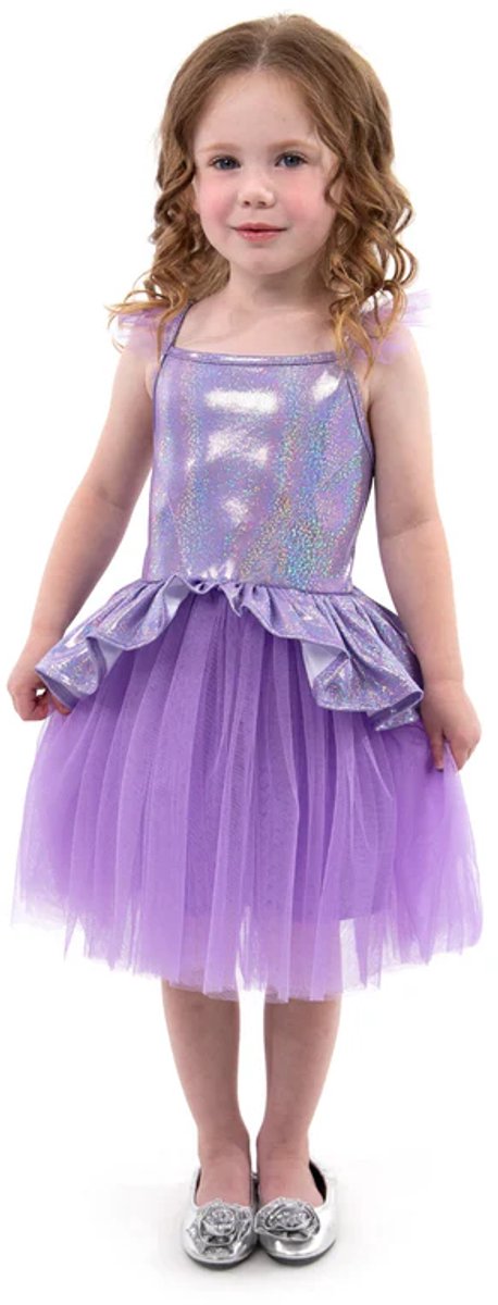 Little adventures - lila tutu jurk – maat 110-122
