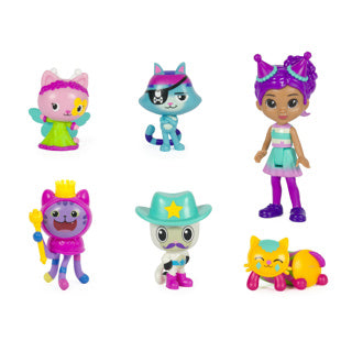 Gabby's poppenhuis feest fig. set gabby 5 cats