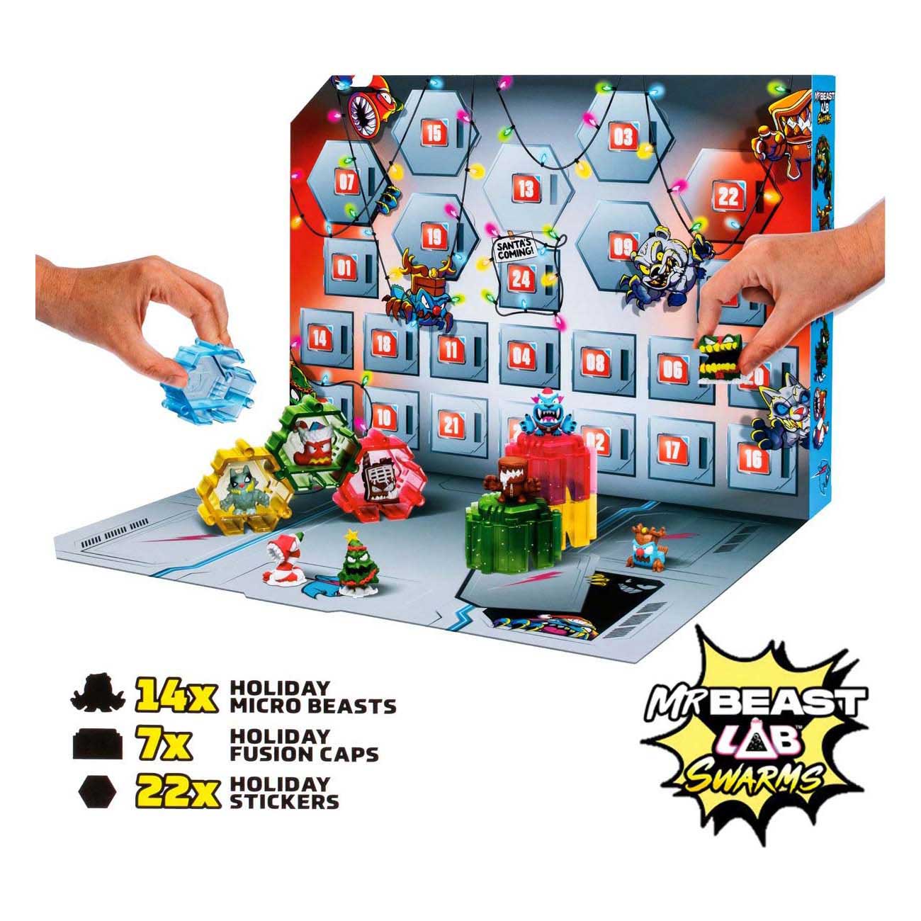 Moose toys mrbeast lab swarms - hyper fusion serie - swarms adventskalender
