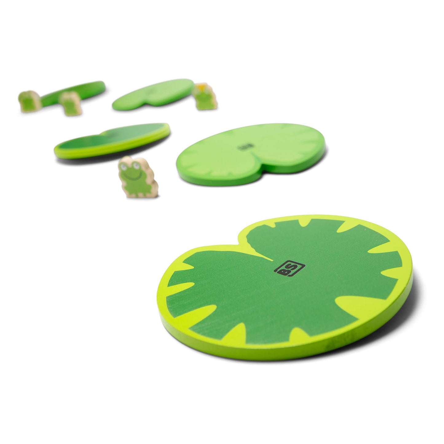 Bs toys wiebelpad - vloerspel - evenwichtsspel - hout - cadeau kind