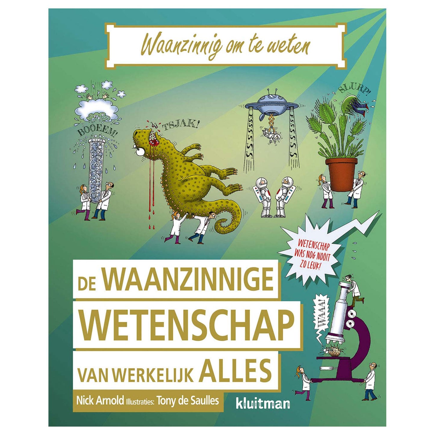 Uitgeverij kluitman de waanzinnige wetenschap over jou
