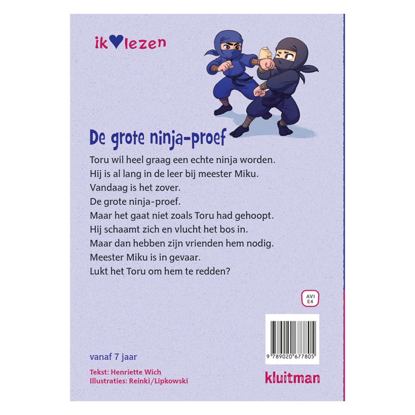 Kluitman de grote ninja proef (avi e4)