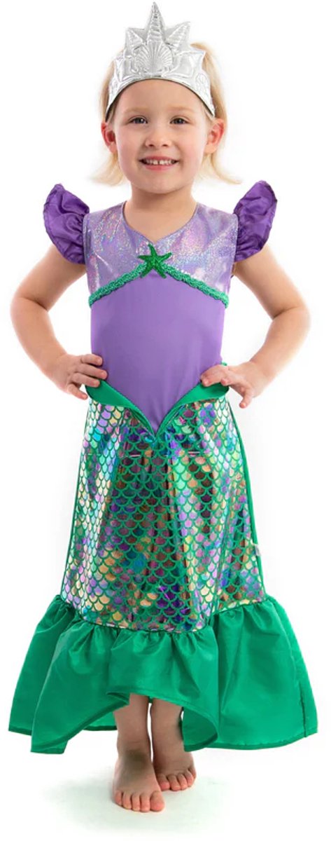 Little adventures - classic mermaid jurk – maat 98-104