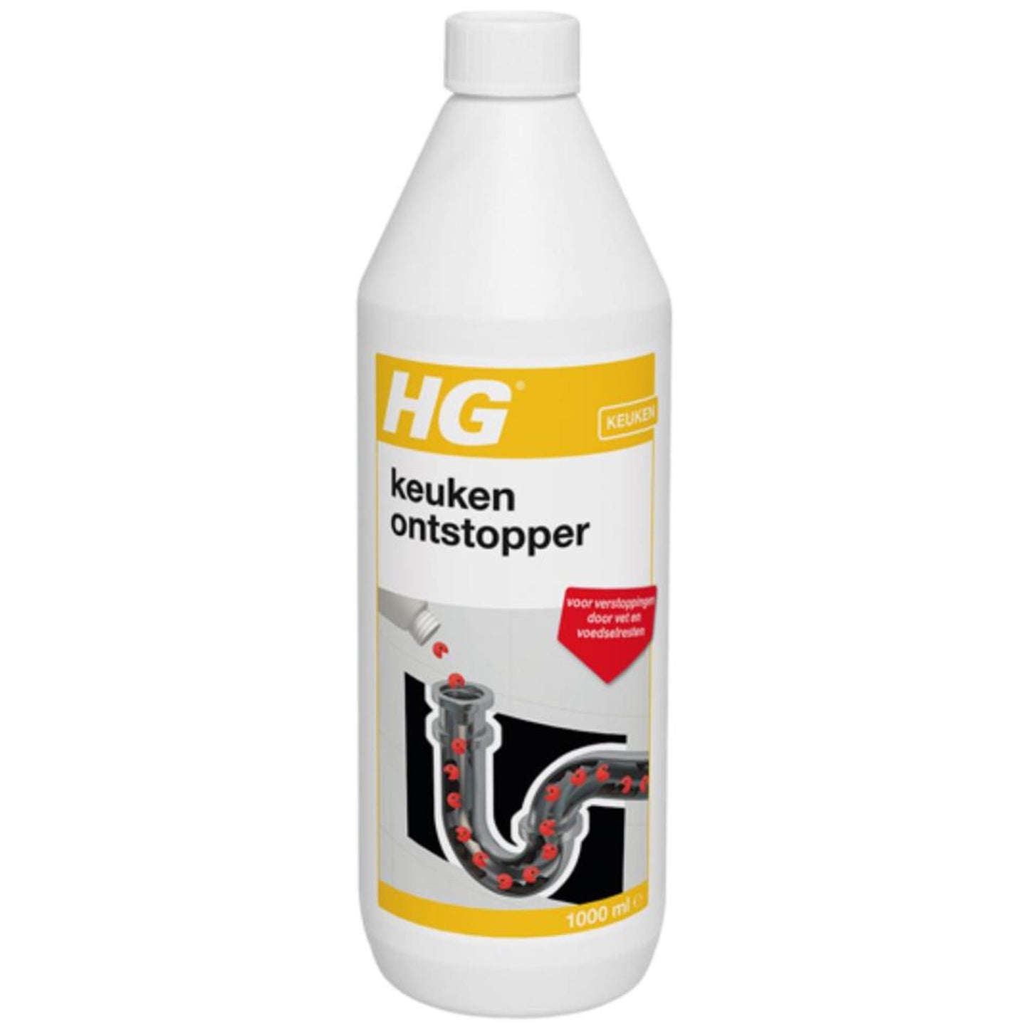 Hg keukenontstopper | effectieve en natuurlijke gootsteenontstopper