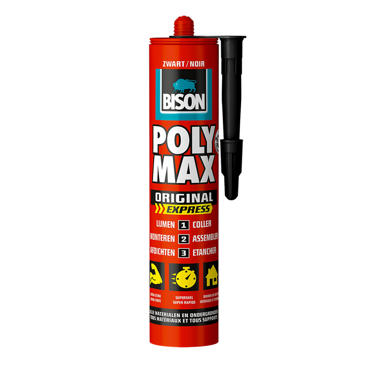 Bison 1029810 - b. poly max® express 425 g zw | 3 stuks