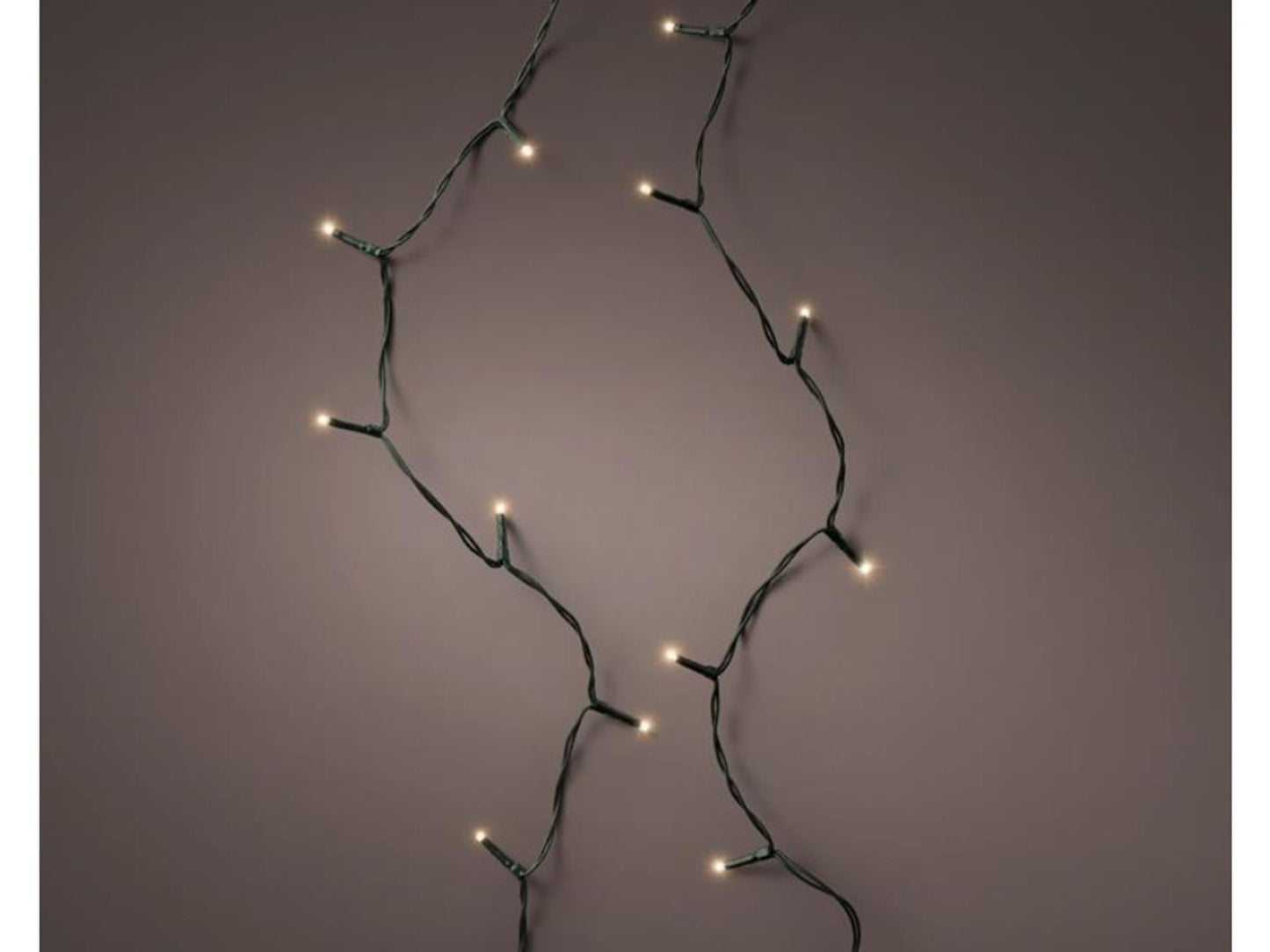 Lumineo kerstboomverlichting 1-2 glow 150cm 126 led lampjes classic warm wit