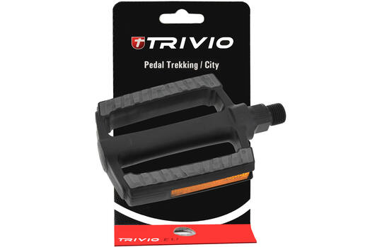Trivio - fietspedalen trekking zwart