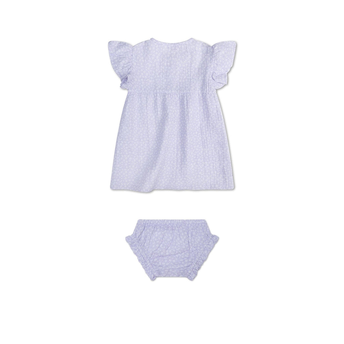 Leopard | lila meisjes set strand - muslin