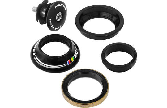 Ritchey - wcs pres fit balhoofd upper 12.4mm top cap zwart