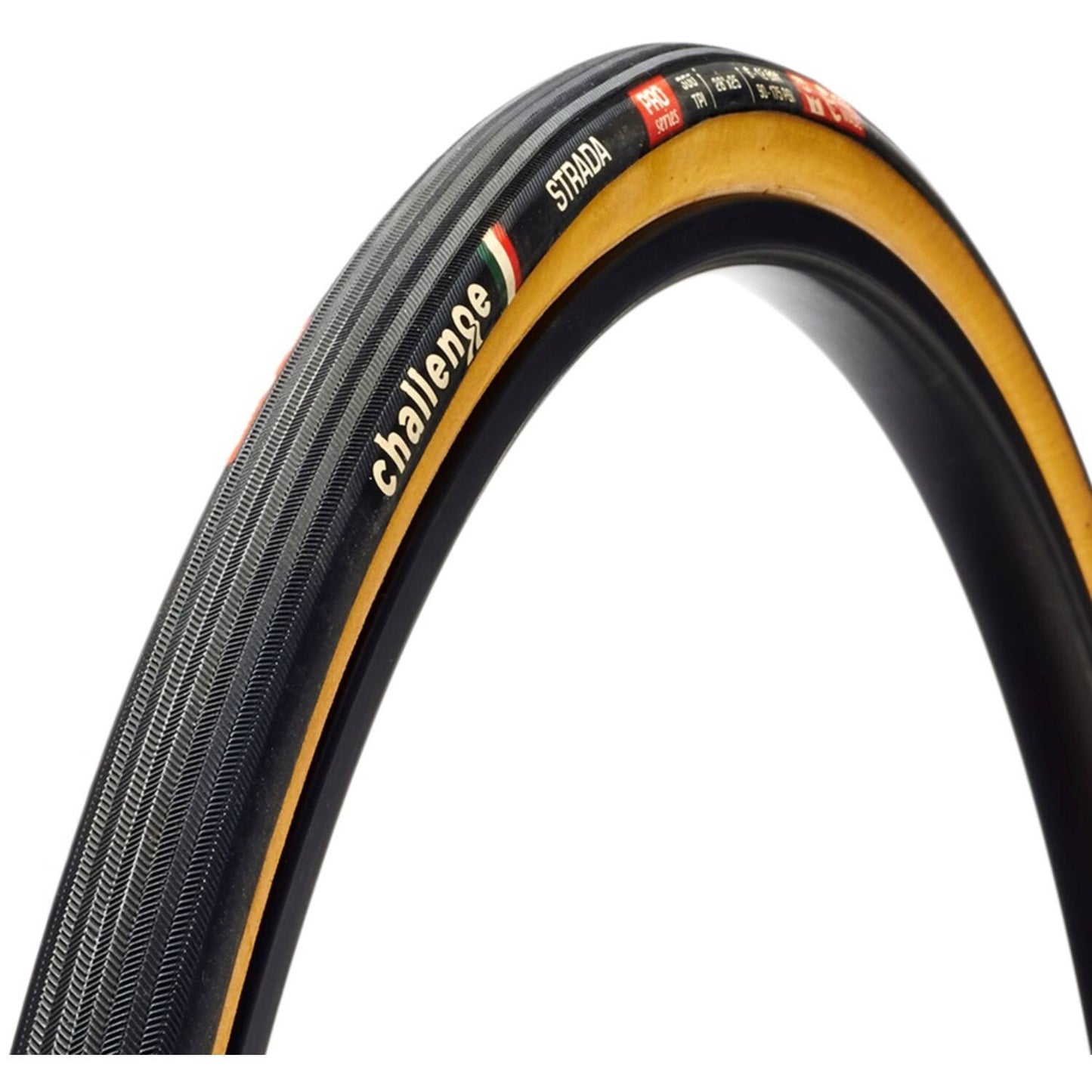 Challenge - strada pro ot tlr 700x30c zwart bruin