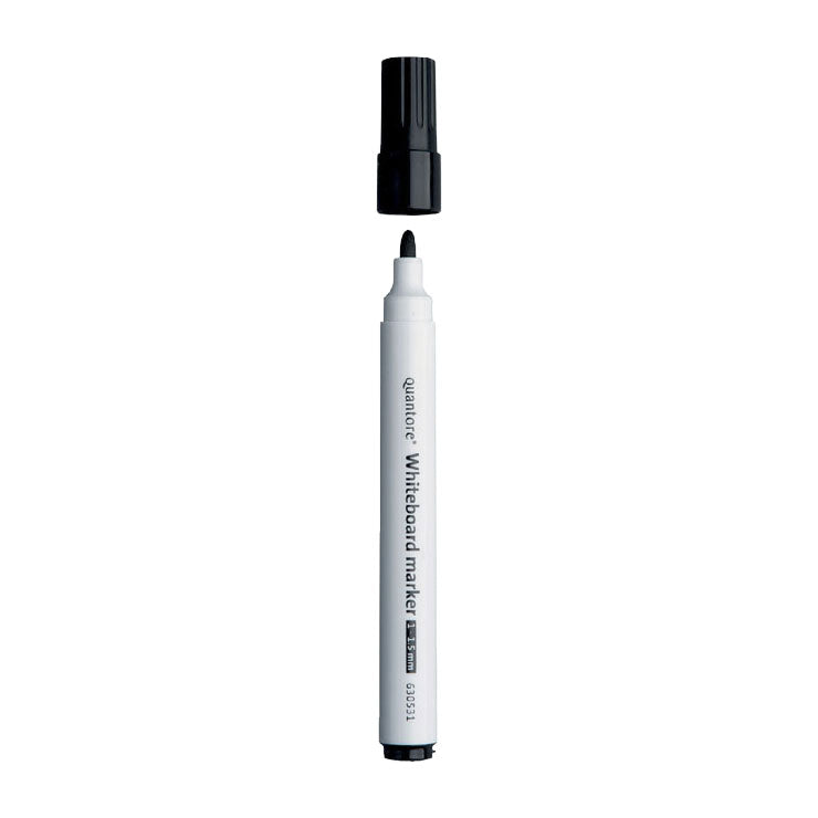Quantore whiteboardmarker rond 1-1.5mm zwart