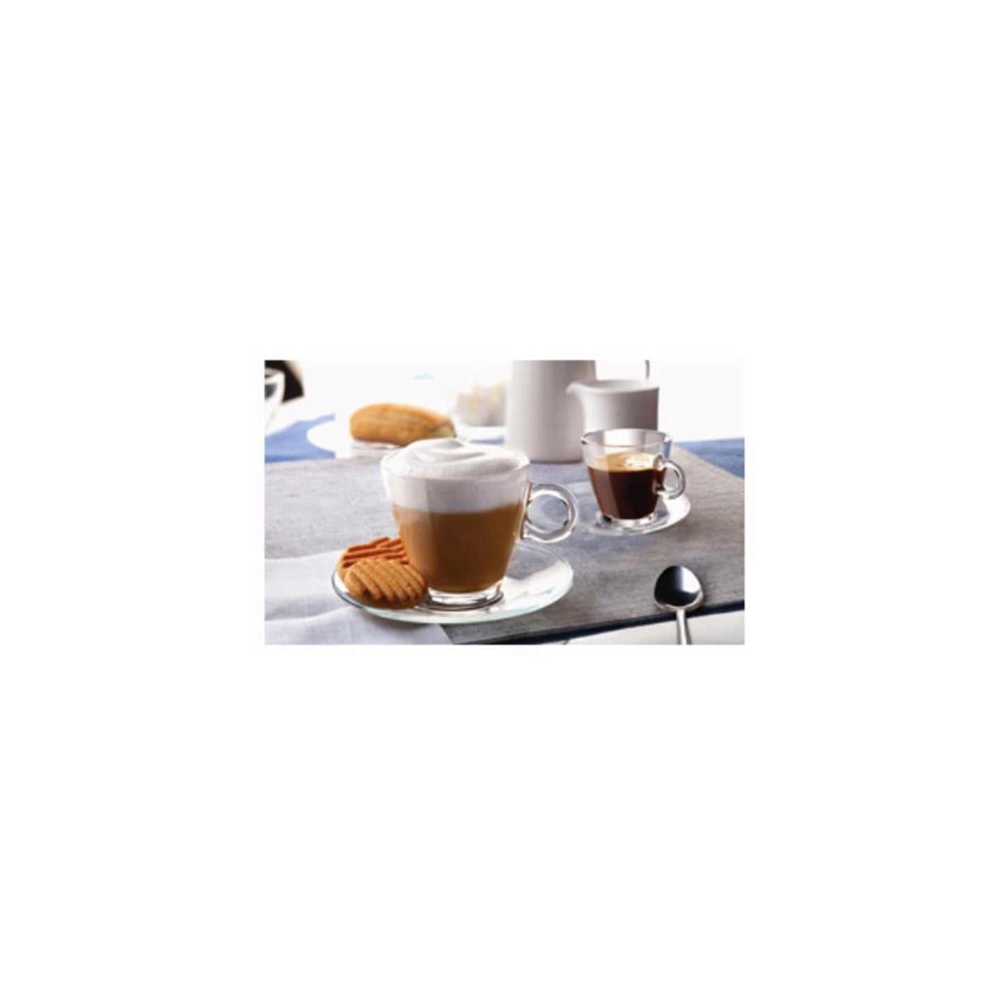 Rocco bormioli schotel glas cappuccino easy bar 6st