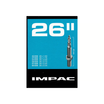 Impac Binnenband (by Schwalbe) SV26 26x1.50 26x2.35 ETRTO 40 60-559 Ventiel: Sclaverand frans 40mm